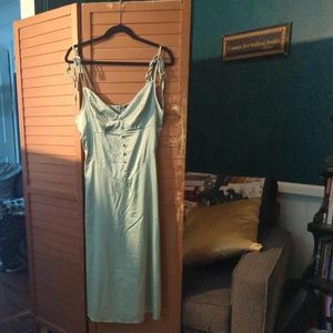 Romantic Corset Style Midi Dress